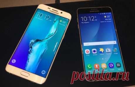 Стартовали продажи новинок Samsung Galaxy S6 edge+ и Galaxy Note 5 / Интересное в IT