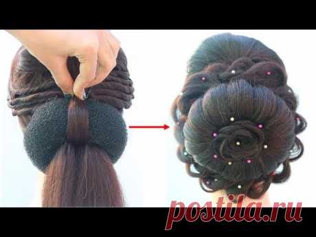 beautiful juda hairstyle for bridal | easy beautiful hairstyle | wedding hairstyle | hairstyle