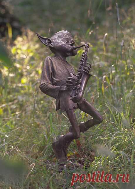 Бронзовые озорники: скульптуры Дэвида Гуда