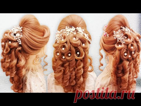 Curls Hairstyles l Kashee's Hairstyles l Wedding Hairstyles l Western Bridal Hairstyles 2020
