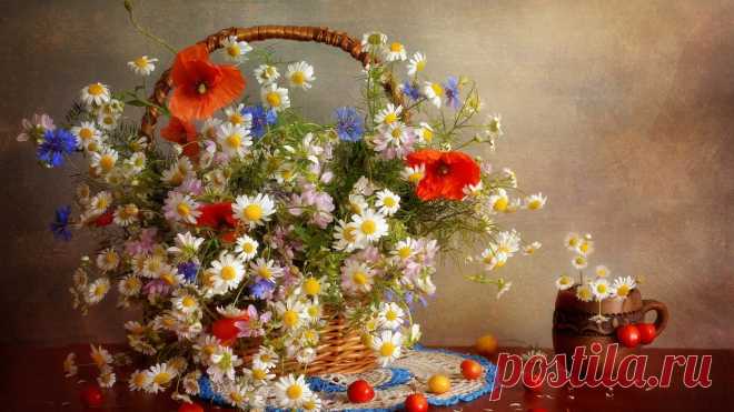 Скачать обои цветы, flowers, натюрморт, bouquet, букет, still life, раздел цветы в разрешении 1366x768