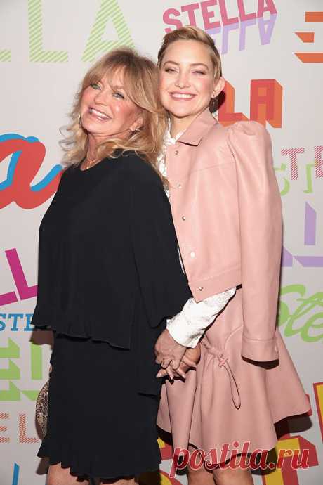Голди Хоун с дочерью Кейт Хадсон