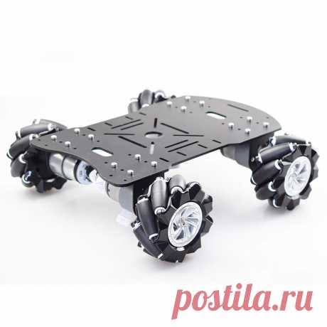 Moebius mecanum wheel car chassis universal wheel diy programming car chassis Sale - Banggood.com