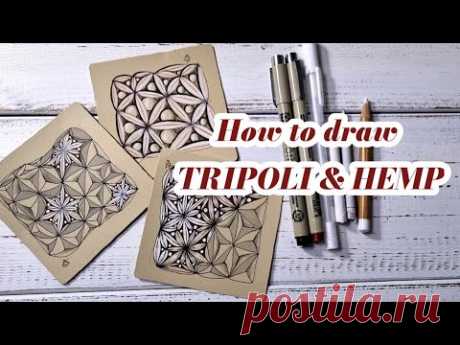 How to draw TRIPOLI & HEMP