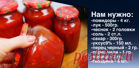 Очень необычный и вкусный рецепт соуса из помидор, который быстро готовится и получается вкуснее магазинного | Мир Рецептов | Яндекс Дзен