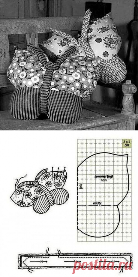 @ Шьем подушку бабочку своими руками | Выкройка декоративной подушки | МОЙ МИЛЫЙ ДОМ – идеи рукоделия, вязание, декорирование интерьеров