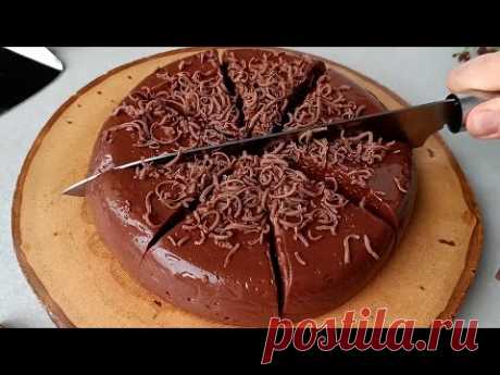 Идеальный десерт без выпечки — шоколадный Торт - Пудинг за 15 минут.