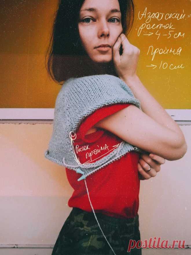 Формула простого хорошо сидящего свитера | Knitting Hour | Дзен
