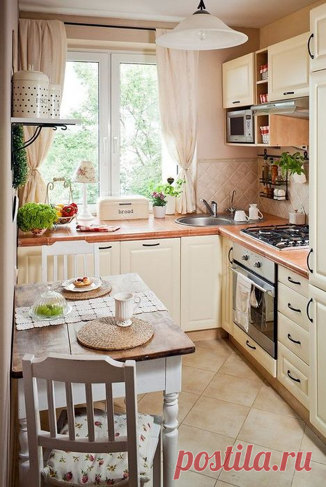 Ремонт в маленькой кухне: 5 самых удачных стилей, которые подойдут для наших «хрущевок»