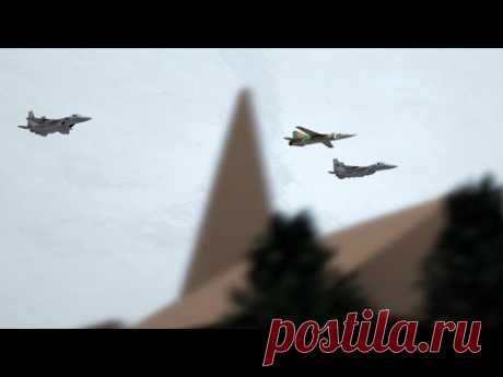 Пустая кабина летящего МиГ-23 повергла в шок НАТОвских летчиков - YouTube