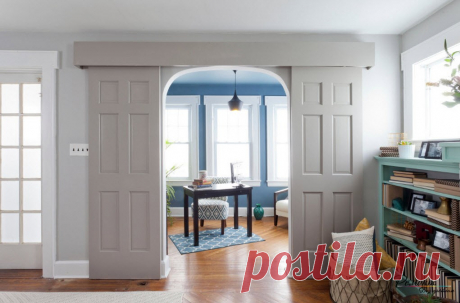 Варианты сочетания цвета двери, плинтуса и пола в дизайне квартиры