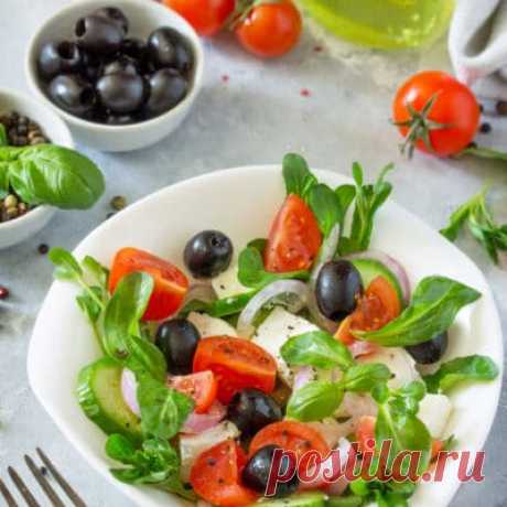 Греческий салат - классический рецепт вкуснейшего салата