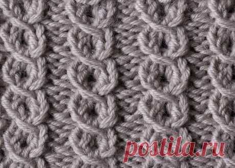 Узор №32 для вязания на спицах | Penelopa - дизайнерская вязаная одежда