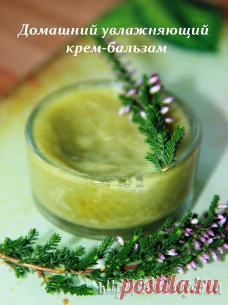 Домашний увлажняющий крем для лица с зеленым чаем