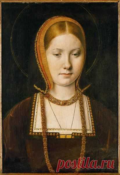 Михель Зиттов (Michel Sittow; ок. 1469-1525). Екатерина Арагонская. 1503-1504. / Удивительное искусство