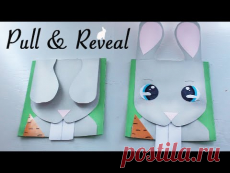 Pull & reveal card - DIY