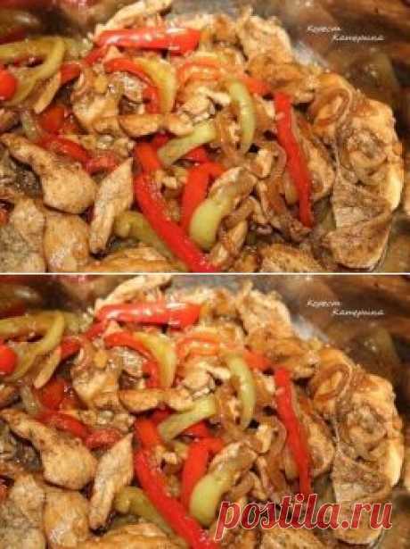 Курица жареная с овощами - Лучшие кулинарные рецепты интернета