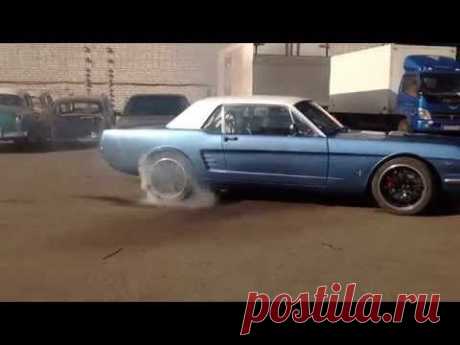 Ford Mustang from Russia! Кастом-мускулкар от &quot;Wheels of Victory&quot; - YouTube