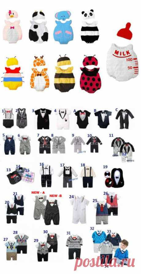Baby Toddler Boy Girl CARTOON CHARACTER Fancy Dress Costume 4 Party Birthday Set | eBay