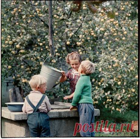 Счастливое советское детство 1950-х Фотоработы Семена Осиповича Фридлянда. Просто счастливые советские дети.