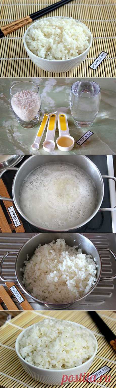 Рис для суши и роллов - рецепт с фото