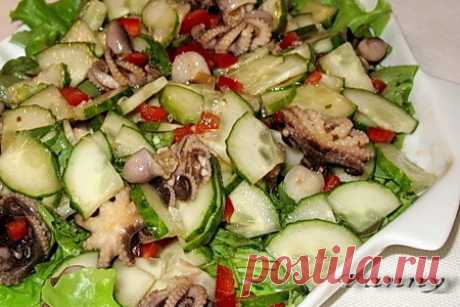 Салат с осьминогами-2 - пошаговый рецепт с фото