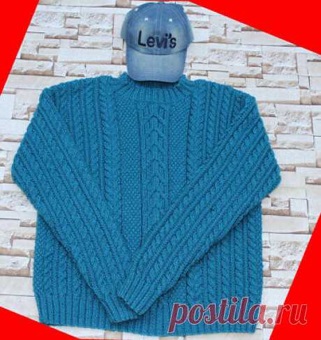 Men's Hand Knitted Crewneck Aran Sweater XS,S,M,L,XL,XXL Hand Knit jacket 110  | eBay (MANY YEARS of KNITTING EXPERIENCE. If You have a photo or drawing of the sweater that You dream of, We will knit it. a) 100% Wool. b) 50% Wool-50% Acrylic. c) 75% Wool-25%Acrylic. Chest 106.5-111.5cm(42-44in),Waist 91-96.5cm(36-38in).