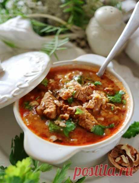 Суп харчо крутой рецепт грузинской кухни побил все рекорды. Можно язык проглотить