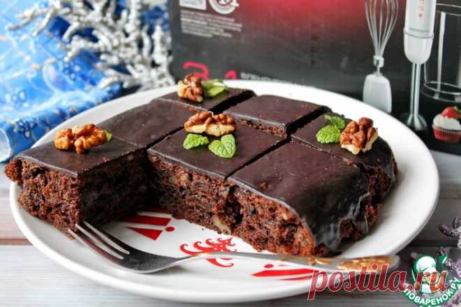 Шоколадный кекс-пирожное Кулинарный рецепт