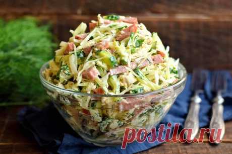 Салат "Муравейник" из капусты | Рецепты салатов и вкусняшек | Яндекс Дзен