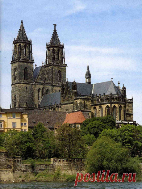 магдебург: германия, кафедральный собор