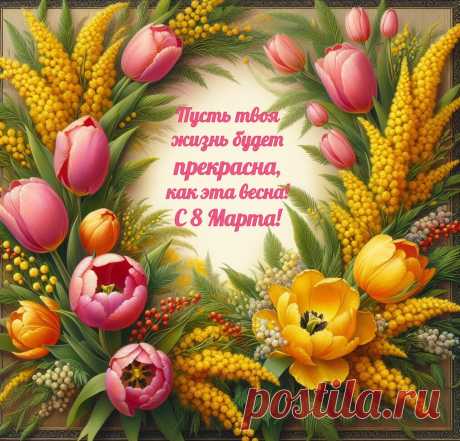 40+ открыток с 8 Марта 2024: скачать бесплатно и распечатать красивые поздравительные открытки для мамы, бабушки, сестры, дочери, коллег женщин в советском, ретро стиле