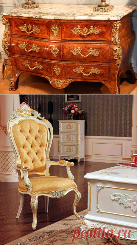 Мебель рококо~ Изготовление мебели в стиле рококо