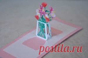 Mother's day pop-up card bouquet flowers - Assai Elle - Picasa Web Albums
