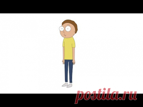 How to draw Morty Smith from Rick and Morty easy - drawing tutorial - YouTube