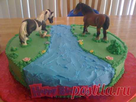 Верховая тему торт детские Торты на день рождения