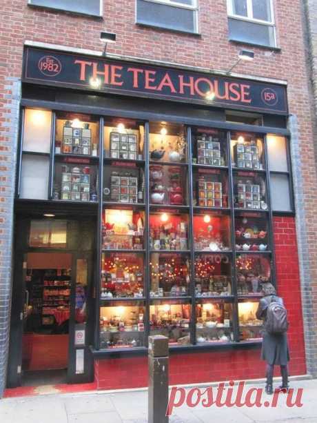 The tea house in London in Covent Garden  |  Pinterest • Всемирный каталог идей