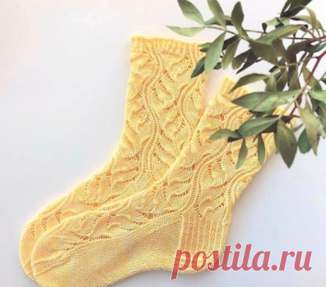 Ажурные носки «Китайские кружева»