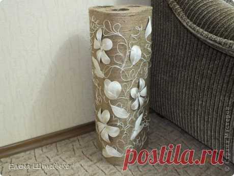 Красивая ваза из картона — Willow-bag.ru