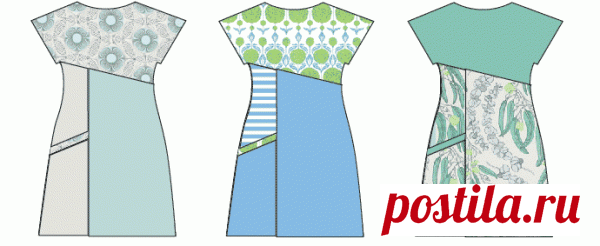 Платье с выкройкой PDF