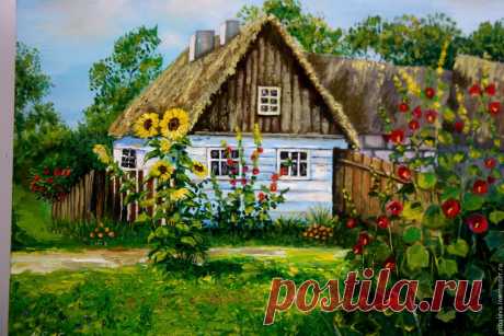 Картинки домик в деревне (36 фото) ⭐ Забавник