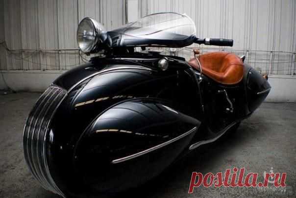 Мотоцикл Henderson Streamline, уцелевший с 1930 года / Интересное в IT