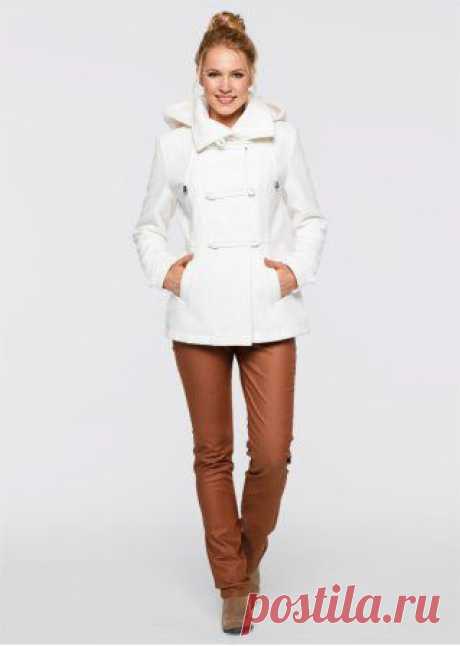 Куртка с плюшевым флисом цвет белой шерсти - bpc bonprix collection - bonprix.kz