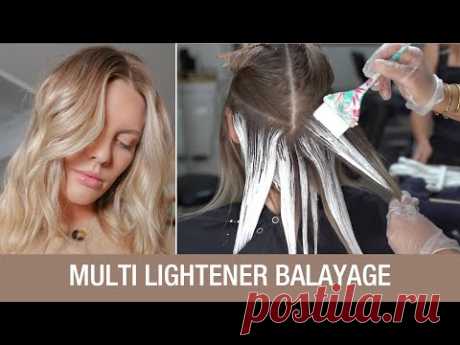 Naturally Blended Blonde Hair | Multi Lightener Balayage by Lo Wheeler Davis | Kenra Professional