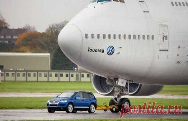 Volkswagen Touareg / Занимательная реклама