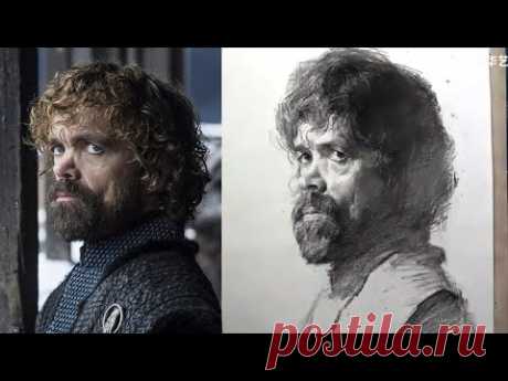 Drawing Tyrion Lannister with pencil