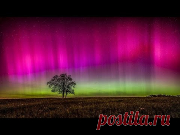 Полярное сияние Aurora. Красота на небе поразила многих