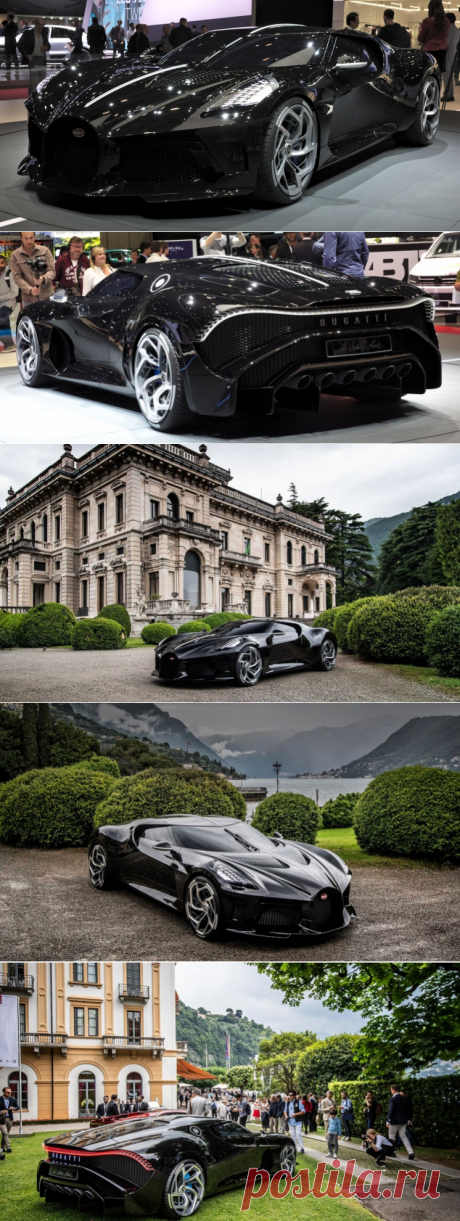 Единственный в своём роде суперкар Bugatti La Voiture Noire