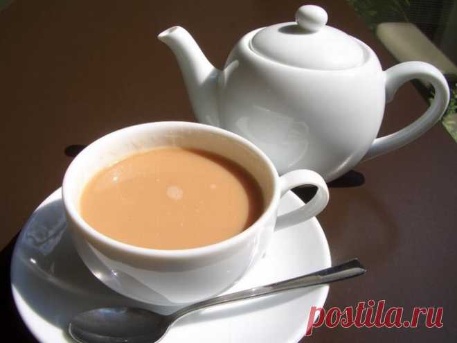 Имбирный чай с молоком / Простые рецепты
