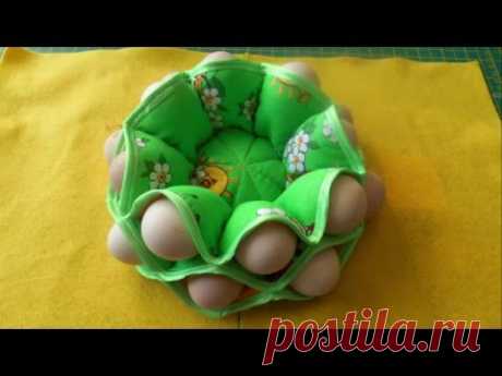 Пасхальные сувениры своими руками -   подставка для яиц